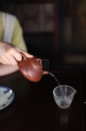 《樂在瓢飲》宜興紫砂壺高級工藝美術師手工底槽青泡茶壺具石瓢