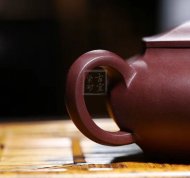 《六方》宜興紫砂壺工藝美術師純手工紫泥泡茶壺六方茶具