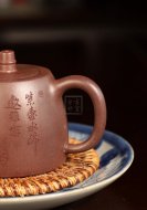 《漢鐸》漢鐸宜興紫砂壺純手工助理工藝美術師茶壺玉砂料