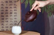 《漢云》宜興紫砂壺工藝美術師純手工紫泥中壺茶具泡茶壺漢云