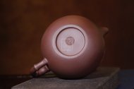 《大圓竹》宜興紫砂壺工藝美術(shù)師手工茶壺茶具紫泥