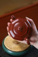 《八方納福》大紅袍清全手工老師作品收藏