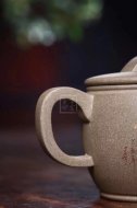 《泥繪漢瓦》宜興紫砂壺工藝美術師手工青段泡茶壺茶具漢瓦