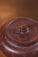 《金砂竹韻》宜興紫砂壺純手工底槽青，段泥泡茶壺