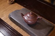 《笑櫻》宜興笑櫻紫砂助理工藝美術師胡小香手工紫泥泡功夫茶壺套壺