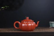 《葵花八瓣》宜興紫砂壺工藝美術師手工茶壺茶具大紅袍