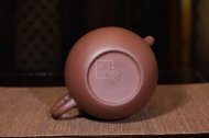 《佛肚竹》宜興紫砂壺工藝美術師手工紫泥茶壺具