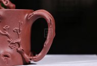 《明式梅樁》紫砂壺宜興高級工藝美術(shù)師手工底槽青梅樁泡茶壺茶壺