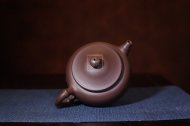 《竹影》宜興紫砂壺助理工藝美術師手工紫泥泡茶壺禮品