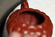 《菱韻花香》宜興紫砂壺手工工藝美術師大紅袍壺茶壺菱花茶具