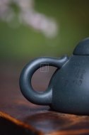 《牛氣沖天》宜興紫砂壺工藝美術師老師手工天青泥