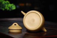 《秦權》宜興紫砂壺助理工藝美術師手工黃龍山本山段泥秦權茶壺茶具
