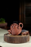 《豐收》宜興紫砂壺工藝美術師手工泡茶壺創新壺茶具壺