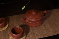 《龍頭一捆竹》宜興紫砂壺助工純手工制大紅袍收藏實用龍頭一捆竹