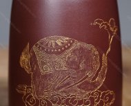 品名：精美茶倉。泥料：原礦優(yōu)質(zhì)紫泥