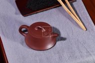《金鐘》宜興紫砂壺底槽青工藝美術師手工茶壺茶具井欄