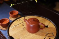 《井欄》宜興紫砂壺井欄助理工藝美術師手工大紅袍茶壺茶具