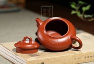 《圓韻壺》宜興創新壺紫砂工藝美術師手工大紅袍泡茶壺套壺