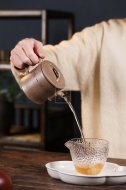 《高竹節》宜興紫砂壺實力派名家純手工龍血段泥茶壺茶具