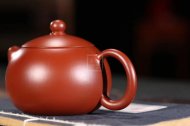 《西施壺》宜興紫砂壺全手工助理工藝美術師茶具純泡茶壺大紅袍西施