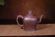 《威震四方》宜興紫砂壺名家工藝美術師全手工泡茶壺茶具楊國琴老師大廠拼紫泥
