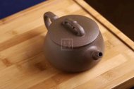《竹節石瓢》宜興紫砂壺茶壺石瓢茶具全手工段泥