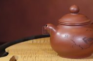 《潘壺》宜興紫砂壺手工助理工藝美術(shù)師大師收藏級(jí)茶壺紫泥潘壺