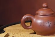 《潘壺》宜興紫砂壺手工助理工藝美術(shù)師大師收藏級(jí)茶壺紫泥潘壺