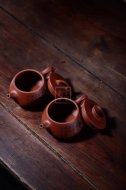 《石瓢套組》宜興實力派名家手工紅皮龍泡茶壺石瓢茶壺茶具