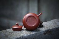 《西施》宜興名家工藝美術師楊軍保手工西施紫砂壺正品茶壺茶具大紅袍