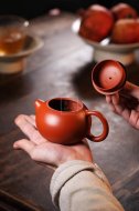 《西施套組》宜興小煤窯朱泥紫砂壺純手工西施茶壺茶具