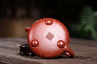 《金絲石瓢（景舟款）》宜興紫砂壺工藝美術師手工大紅袍茶壺泡茶具石瓢