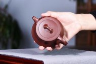 《金鐘》宜興紫砂壺底槽青工藝美術師手工茶壺茶具井欄