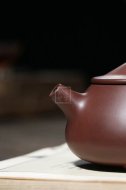 《石瓢》紫砂壺宜興工藝美術員純手工八十年代紫泥石瓢泡茶壺