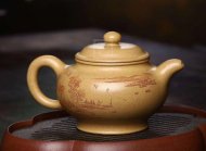 《掇只》宜興紫砂壺助理工藝美術(shù)師手工本山段泡茶壺掇只茶具