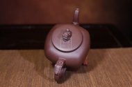 《威震四方》宜興紫砂壺名家工藝美術師全手工泡茶壺茶具楊國琴老師大廠拼紫泥