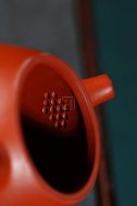 《子冶石瓢》宜興紫砂壺大紅袍全手工純手工茶壺茶具石瓢