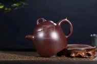 《秦權》紫朱泥純手工民間藝人宜興紫砂壺茶具秦權茶壺