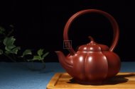 《瓜語》宜興紫砂壺茶具泡茶壺高級工藝美術師手工大紅袍瓜語