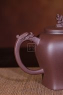 《威震四方》宜興紫砂壺名家工藝美術師全手工泡茶壺茶具楊國琴老師大廠拼紫泥