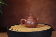 《潘壺》宜興紫砂壺手工助理工藝美術(shù)師大師收藏級(jí)茶壺紫泥潘壺