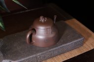 《清飲》宜興紫砂壺助理工藝美術師手工紫泥創新泡茶壺茶具
