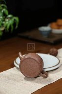 《漢瓦》宜興紫砂壺工藝美術師純手工料七彩砂中壺茶具泡茶壺漢瓦