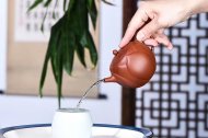 《百合》宜興清水泥工藝美術師手工紫砂壺泡茶壺茶具