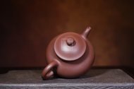 《潘壺》宜興名家紫砂壺工藝美術員手工功夫茶壺茶具套裝紫泥潘壺