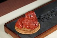 《旺財》宜興紫砂壺仿古純手工民間藝人大紅袍大容量泡茶壺茶具家用套裝