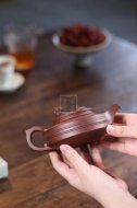 《望子成龍》宜興紫砂壺底槽青純手工工藝美術師泡茶壺特價茶具