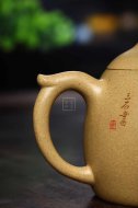 《秦權》宜興紫砂壺助理工藝美術師手工黃龍山本山段泥秦權茶壺茶具