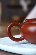 《婉燈》宜興紫砂壺實力派藝人手工刻繪大紅袍泡茶壺具