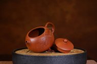 《西施》宜興紫砂壺純手工朱泥西施茶具泡茶壺